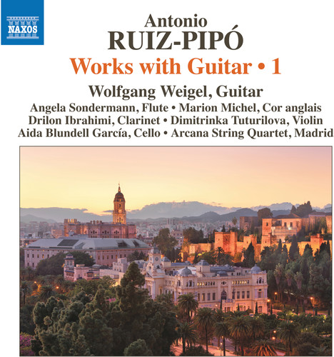 Ruiz-Pipo / Madrid Arcana String Quartet - Works with Guitar 1 vinyl record cover