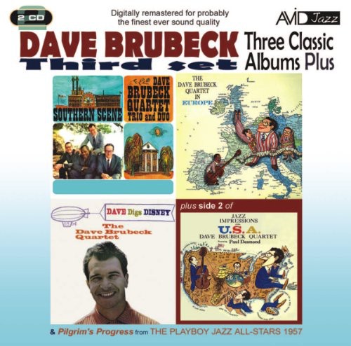 Dave Brubeck - Three Classic Albums Plus (Dave Digs Disney/Sout vinyl record cover
