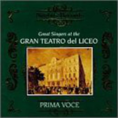 GREAT SINGERS AT THE GRAN TEAT - Great Singers at Gran Teatro Del Liceo / Various