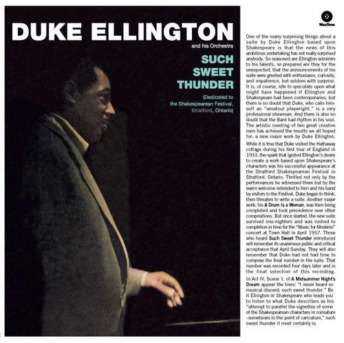 Duke Ellington - Such Sweet Thunder vinyl record cover