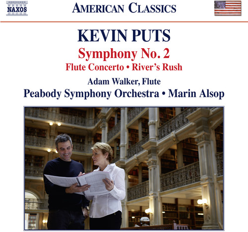 Adam Walker - Puts: Symphony No. 2 - Flute Concerto vinyl record cover