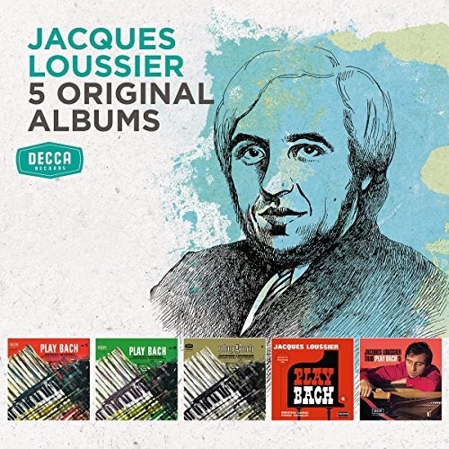 Jacques Loussier - 5 Original Albums vinyl record cover