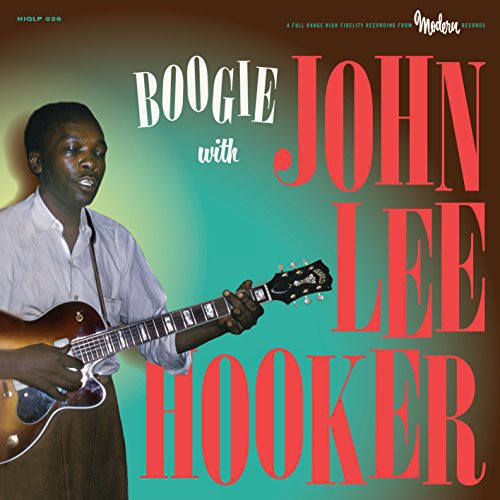 John Lee Hooker - Boogie with John Lee Hooker vinyl record cover