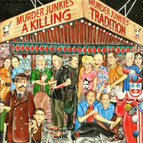 Murder Junkies - A Killing Tradition vinyl record cover