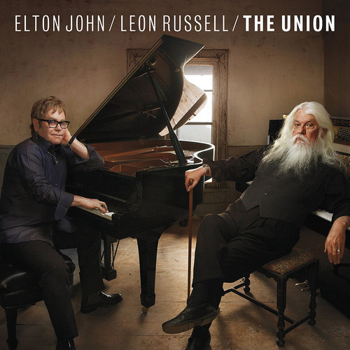 Elton John & Leon Russell - The Union vinyl record cover