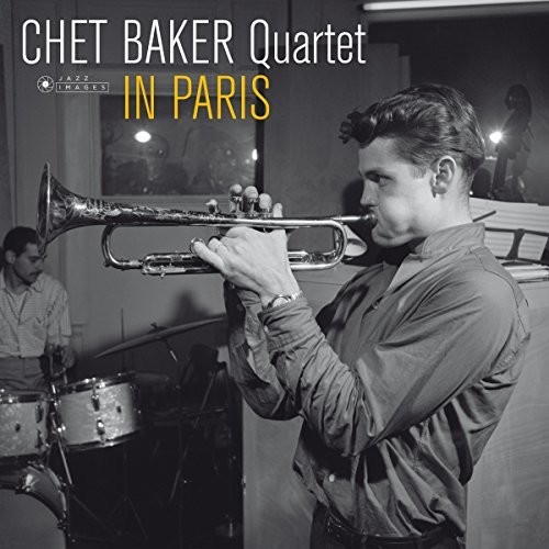 Chet Baker - In Paris (Photo Cover By Jean-Pierre Leloir) vinyl record cover
