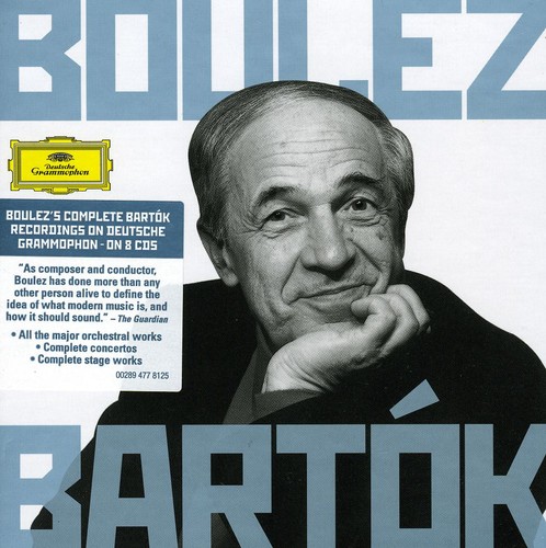 Pierre Boulez - Bartok vinyl record cover