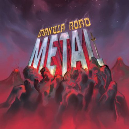 Manilla Road - Metal vinyl record cover