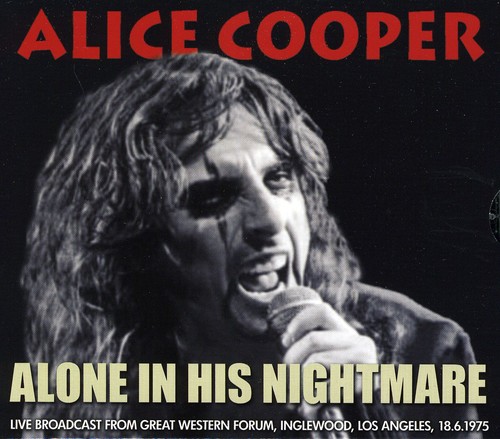 Alice Cooper - Alone In His Nightmare vinyl record cover