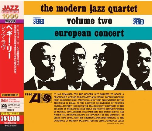 Modern Jazz Quartet : European Concert Volume Two