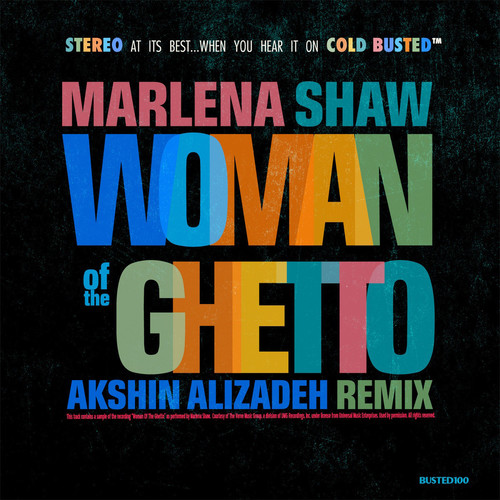 Marlena Shaw - Woman of the Ghetto (Akshin Alizadeh Remix) vinyl record cover