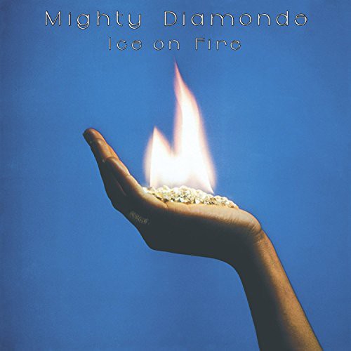 Mighty Diamonds - Ice on Fire vinyl record cover