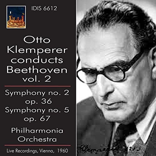 Otto Klemperer - Otto Klemperer Conducts Beethoven vinyl record cover