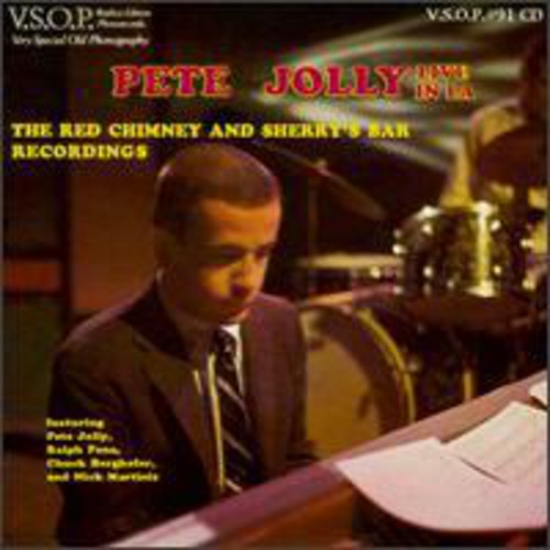 Pete Jolly - Live in L.A. vinyl record cover