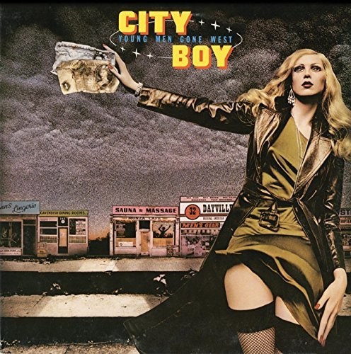 City Boy - Young Men Gone West/Book Early: Expanded Edition vinyl record cover