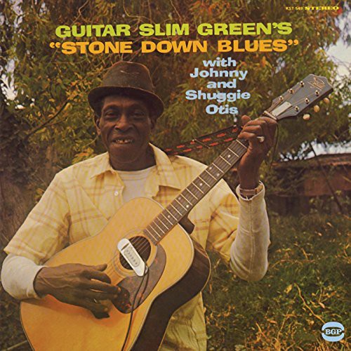 Guitar Slim Green - Stone Down Blues vinyl record cover
