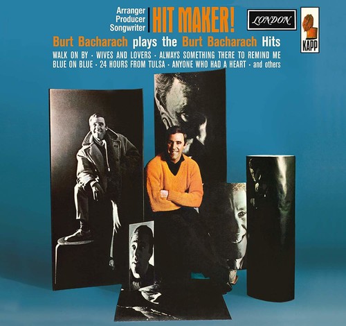 Burt Bacharach - Hit Maker vinyl record cover