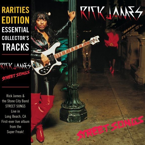 Rick James - Street Songs vinyl record cover