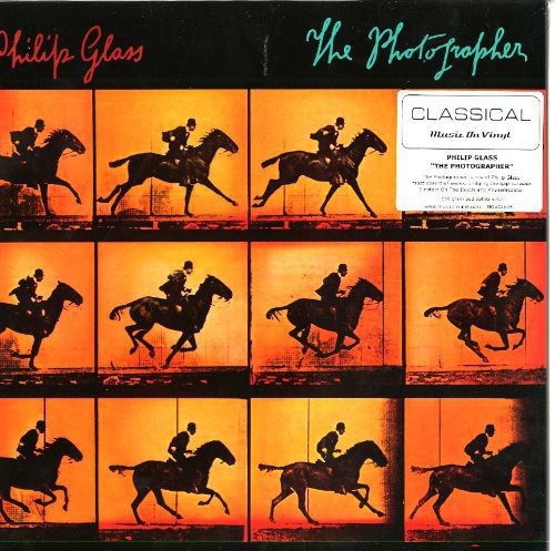 Philip Glass - Photographer vinyl record cover