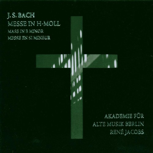 J.S. Bach - Mass in B minor vinyl record cover