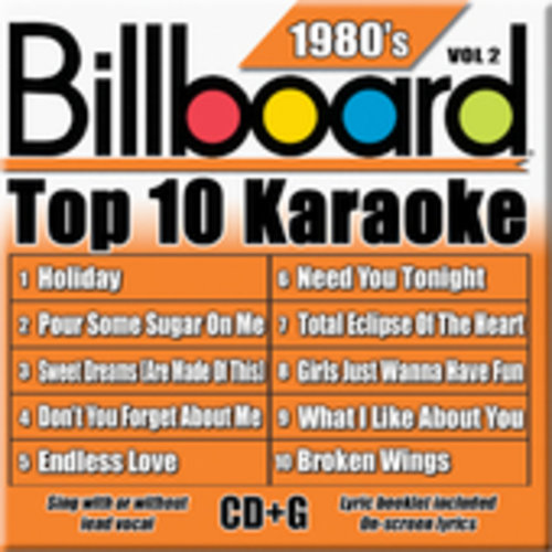 Billboard Top 10 Karaoke, Vol. 2: 1980's