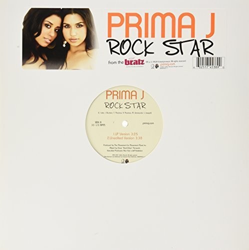 Prima J - Rock Star vinyl record cover