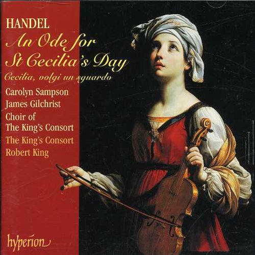 G.F. Handel - Ode for St Cecilia's Day vinyl record cover