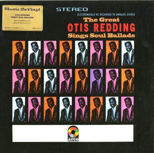 Otis Redding - Sings Soul Ballads vinyl record cover
