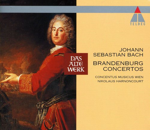 J.S. Bach - Brandenburg Concerti 1-6 vinyl record cover