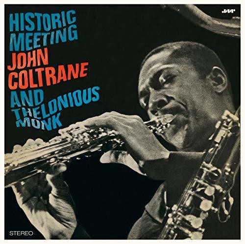 Thelonious Monk - Historic Meeting John Coltrane & Thelonious Monk vinyl record cover