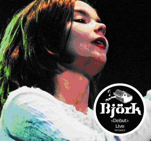 Bjork - Debut Live vinyl record cover