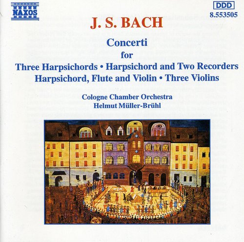 Cologne Chamber Orchestra - Concerti for Harpsichord Flute & Violin