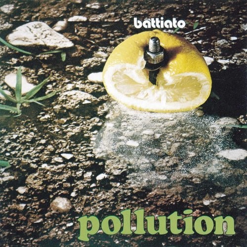 Franco Battiato - Pollution vinyl record cover