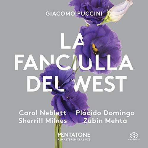 Puccini / Orchestra Of The Royal Opera House - Puccini: La Fanciulla del West vinyl record cover