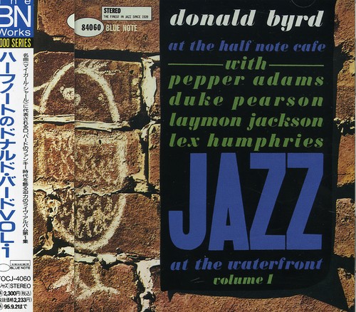 Donald Byrd - At The Half Note Cafe, Vol. 1 vinyl record cover