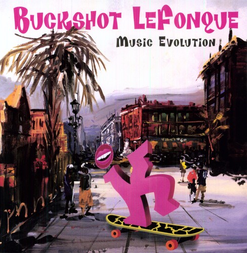 Buckshot Lefonque - Music Evolution vinyl record cover