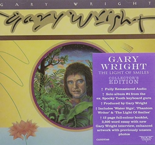 Gary Wright - Light Of Smiles (Bonus Tracks) vinyl record cover