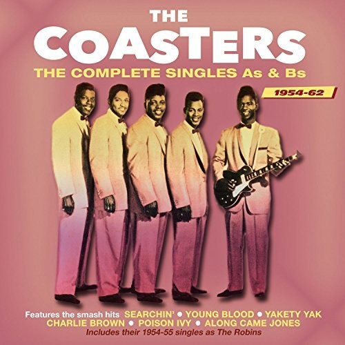 The Coasters - Complete Singles As & Bs 1954-62 vinyl record cover