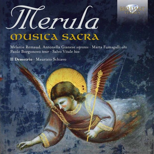 Il Demetrio - Merula: Musica Sacra vinyl record cover
