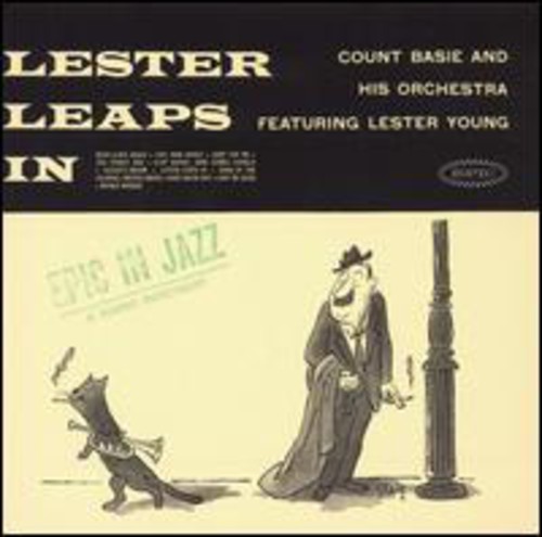 Count Basie - Lester Leaps in vinyl record cover
