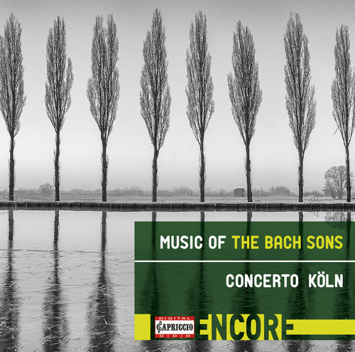J Bach C / Bach,CPE / Bach,WF / Koln - Music of The Bach Sons vinyl record cover