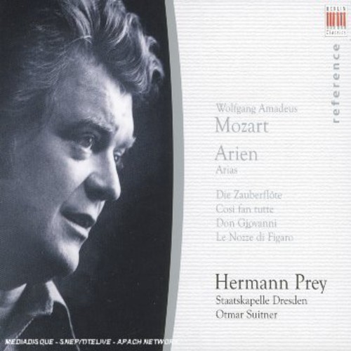 W.A. Mozart - Opera Arias vinyl record cover