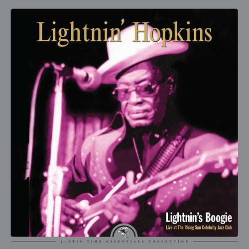 Lightnin' Hopkins - Lightnin's Boogie: Live At The Rising Sun Celebrity Jazz Club vinyl record cover