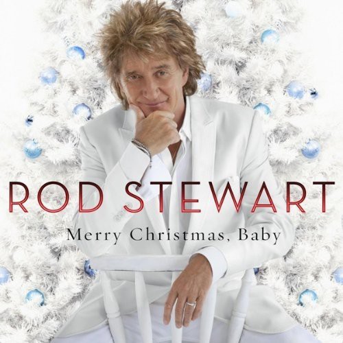 Rod Stewart - Merry Christmas Baby vinyl record cover