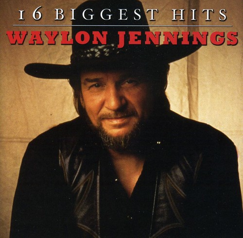 Waylon Jennings - 16 Biggest Hits vinyl record cover