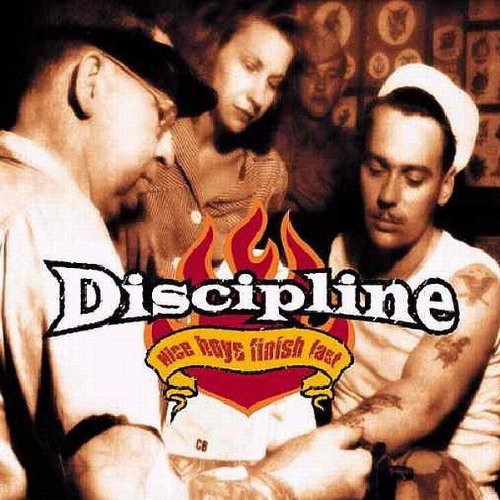 Discipline - Nice Boys Finish Last vinyl record cover