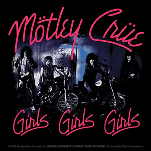 Motley Crue - Girls Girls Girls vinyl record cover
