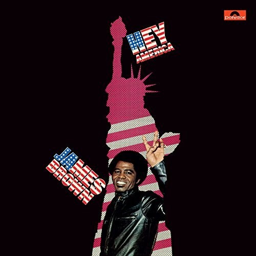 James Brown - Hey America vinyl record cover