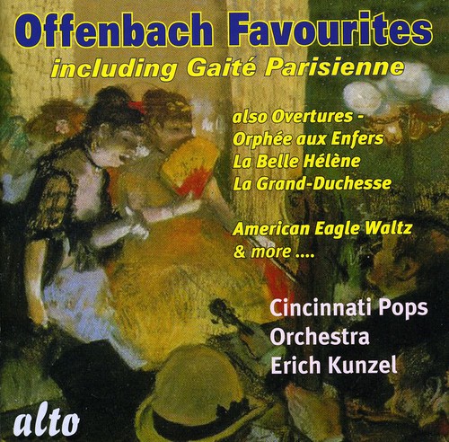 The Cincinnati Pops Orchestra - Orchestral Favourites Including Gaite Parisienne vinyl record cover