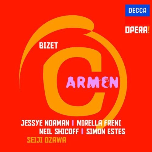 SEIJI OZAWA - Bizet: Carmen vinyl record cover